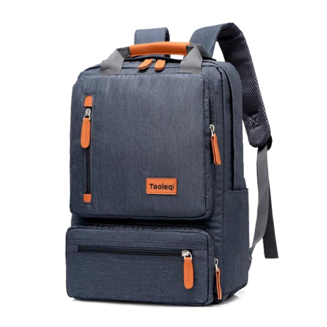 Casual Business Men Computer Backpack Light 15 inch Laptop Bag 2021 Waterproof Oxford cloth Lady Anti-theft Travel Backpack Gray